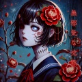 梅の花、ロス、自殺少女たち - 硝子の檻