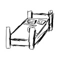 Exit 61 - empty bed