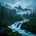 于书桓 - 游山玩水云雾缭绕山水间自然美旅行日记