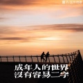 成年人的世界没有容易二字