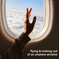 flying & looking out of an airplane window (Explicit)