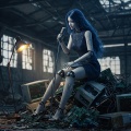 誰萌画ミナ - コンピュータ ショー歌
