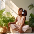 Astro laboratorio binaural、Ser relajado ruido blanco、Música de Lectura Relajante - Amanecer Sobre Las Montañas