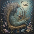 Healing Flows Through Ancient Mythos Veil
