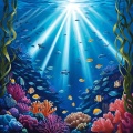 深海の波