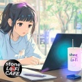 stone03 - ゆっくり閉じるノートパソコン