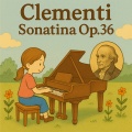 토이 클래식 - 6 Piano Sonatinas, Op. 36 (Arr. for Celesta by Toy Classic) : No. 2, Sonatina in G Major: I. Allegretto