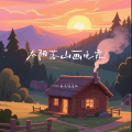 一只白羊、歪歪超 - 太阳落山画晚霞