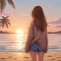 Lofi Geeks - Tropical Sunset