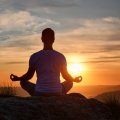 Positive Thinking: Music for Meditation、Yoga & Deep Sleep、Inspirational Meditation Music Ambience - Each Note Falls Like Rain