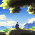 三月与歌、晓星尘、火力少年郎！ - 少年侠客行