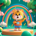 小熊猫儿歌 - 幼儿园童谣大全系列 国外知名画家