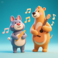 童话镇儿歌 - 动物百科儿歌《汤氏锉蛤》启蒙科普儿童歌曲