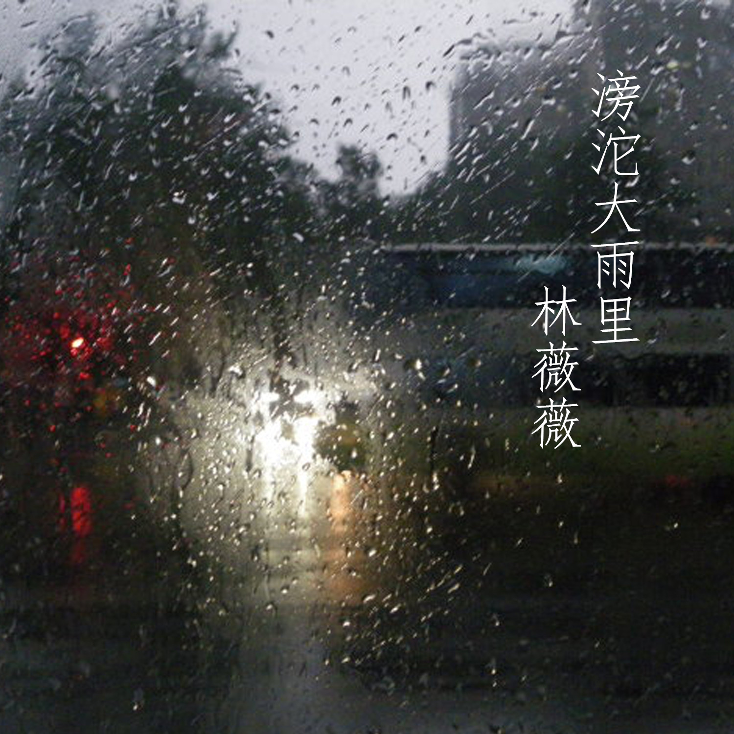 滂沱大雨里曲谱_大雨滂沱