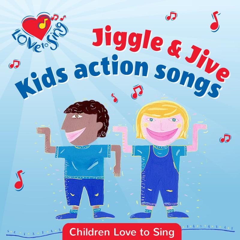 children love to sing - ten little fingers