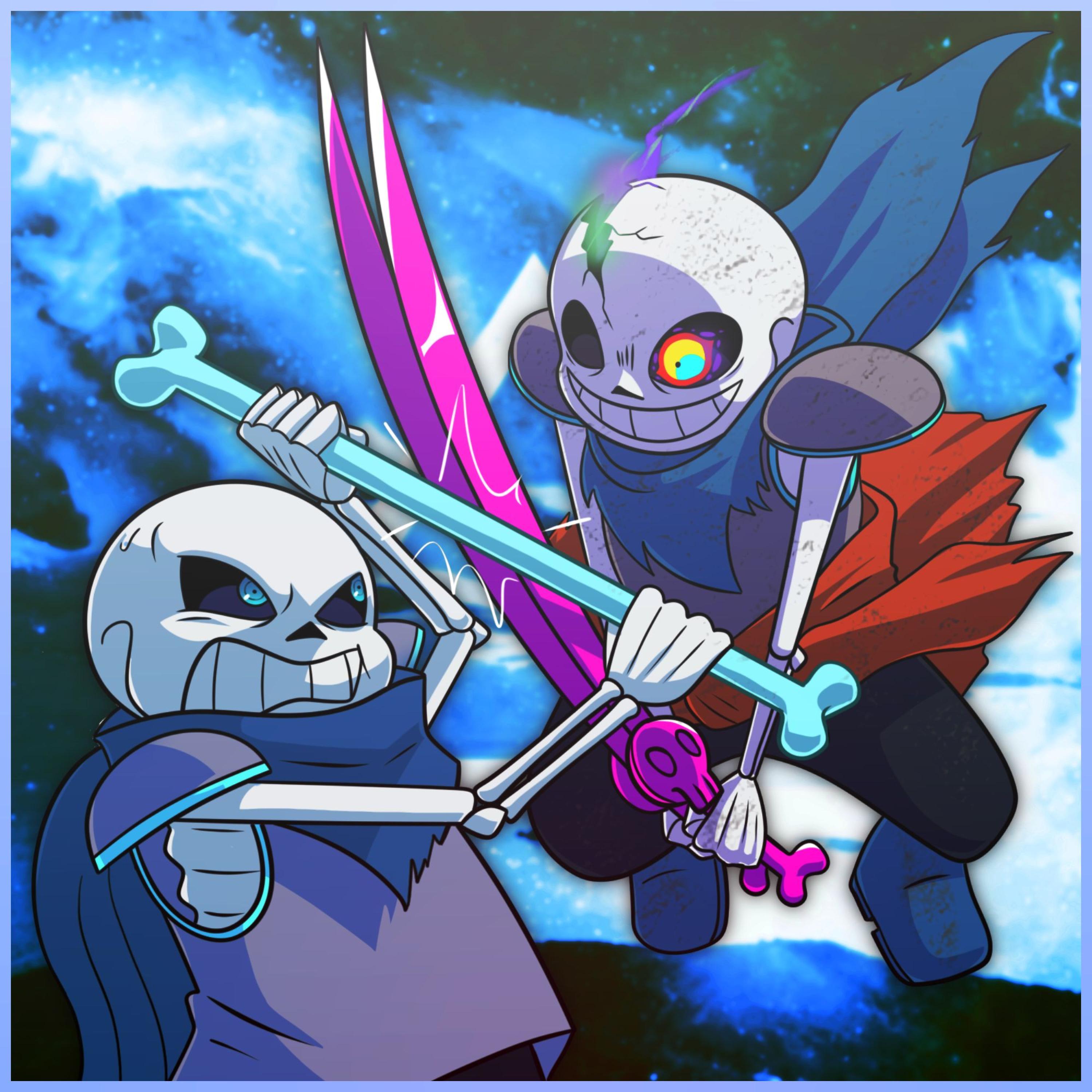 le au dusttrust sans vs underswap sans: maniacs