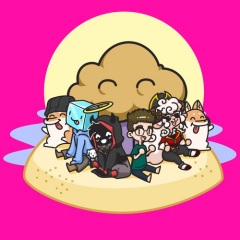 badboyhalo,cg5,hyper potions,skeppy,captainpuffy - muffin