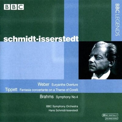 Weber: Euryanthe Overture / Tippett: Fantasia Concertante on a Theme of Corelli / Brahms: Symphony N