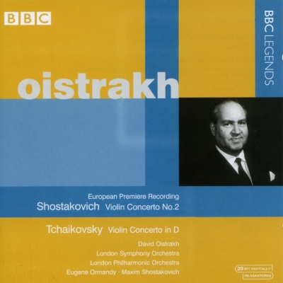 European Premiere Recording - Shostakovich: Violin Concerto No.2 / Tchaikovsky: Violin Concerto in D