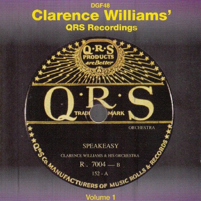 Clarence Williams' Q.R.S Recordings, Vol. 1