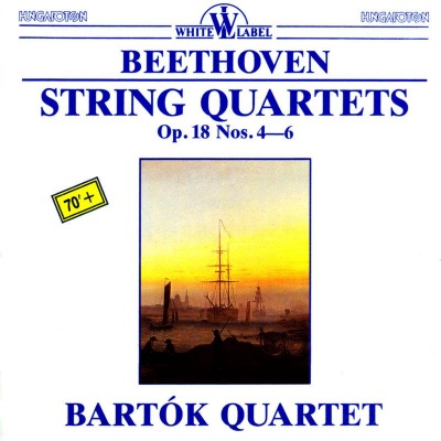 Beethoven: String Quartets Op. 18 Nos. 4-6