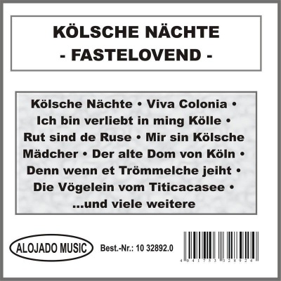 Kölsche Nächte - Fastelovend