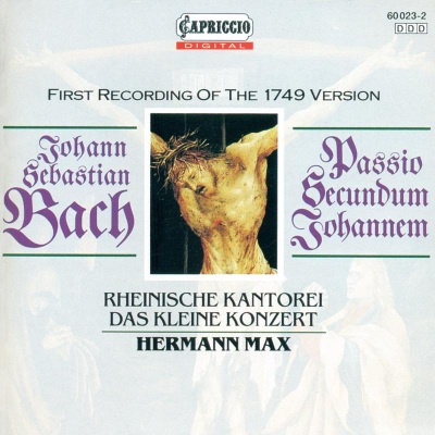 BACH, J.S.: St. John Passion (Max)