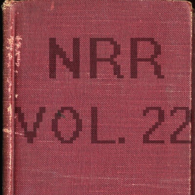 NRR, Vol. 22