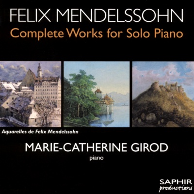 Mendelssohn: Complete Works for Solo Piano, Vol. 2