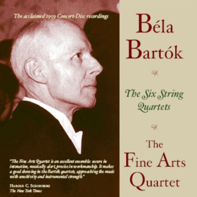 BARTOK, B.: String Quartets Nos. 1-6 (Fine Arts Quartet) [1959]