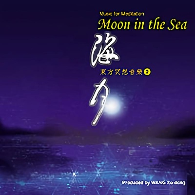 Moon in the sea