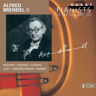 Alfred Brendel III (Great Pianists of the 20th Century Vol.14)