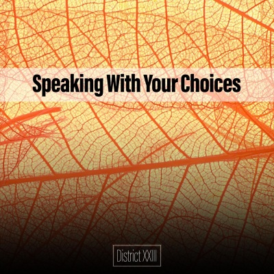 Speaking With Your Choices District XXIII