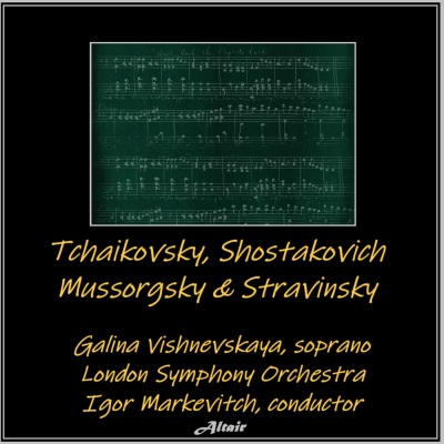 Tchaikovsky, Shostakovich, Mussorgsky & Stravinsky (Live)