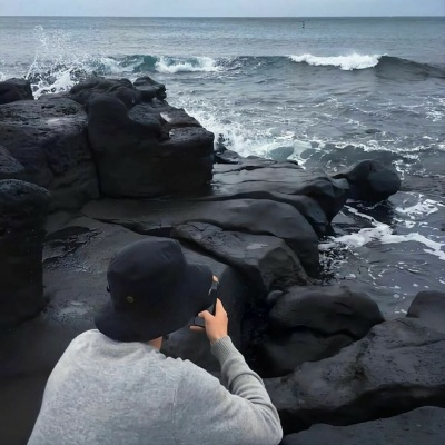 凌晨的海