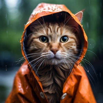 Melodías Del Gato Y La Gota De Lluvia: Interludio Adormecedor De La Gota De Lluvia Con Ronroneo