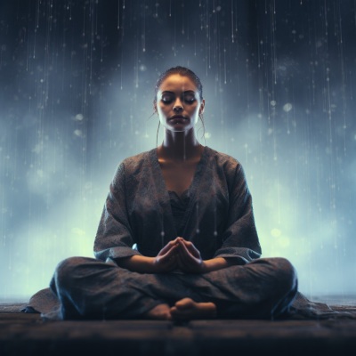 Meditación De La Serenidad: Gotas De Lluvia Armónicas