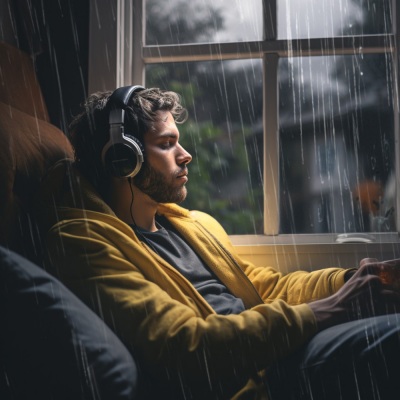 Enfoque De Lluvia Sinfónico: Melodías Para Un Trabajo Con Conciencia Plena