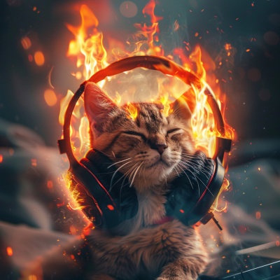 Cats Fire Notes: Purring Harmony