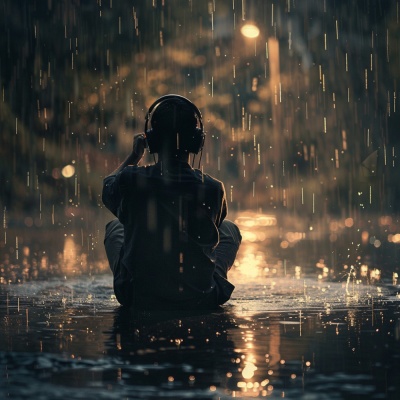 Focus Flow Binaural: Rain Cadence