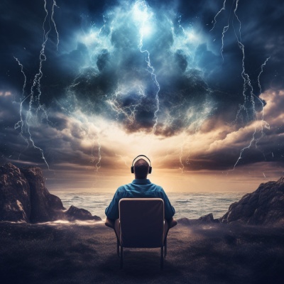 Binaural Harmony: Thunder for Relaxation