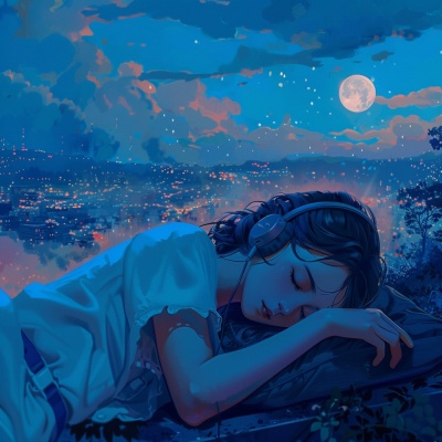 Nightfall Melodies: Music for Sleep