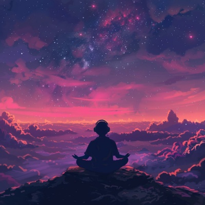 Meditation Cadence: Lofi Calm Unfolds