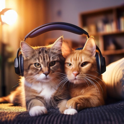 Whiskers Waltz: Melodic Moments for Cats