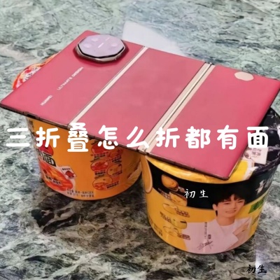 三折叠怎么折都有面