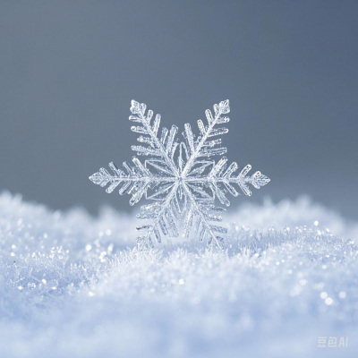 雪花多舍不得冬天