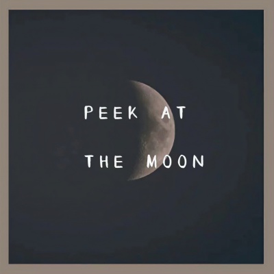 peek at the moon