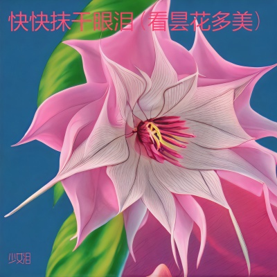 快快抹干眼泪 (看昙花多美)