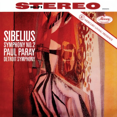 Sibelius: Symphony No. 2 (Paul Paray: The Mercury Masters II, Volume 6)