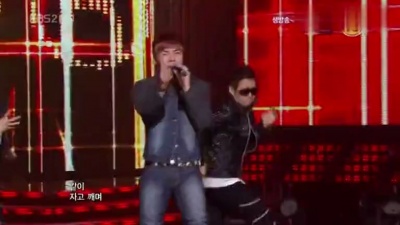 辉星(Realslow) - 连结婚都想到了 KBS音乐银行现场版 10/09/03